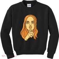 Woman Sushing Kids Sweatshirt thumb 0