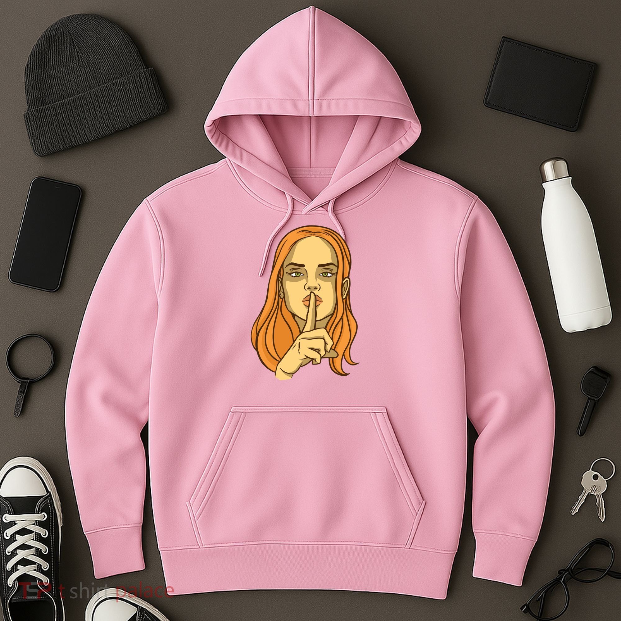 Woman Sushing Hoodie