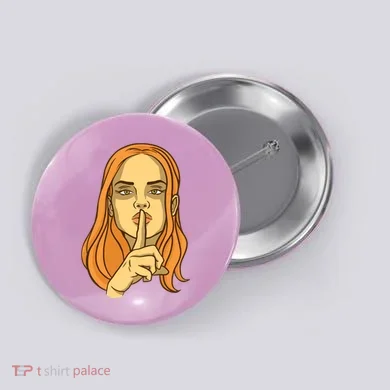Woman Sushing Button
