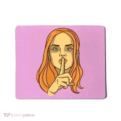 Woman Sushing Mousepad