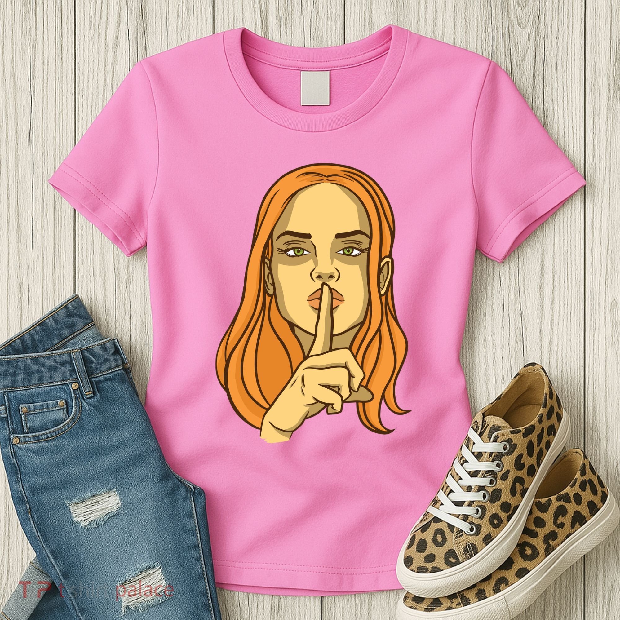 Woman Sushing Women's T-Shirt
