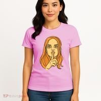 Woman Sushing Women's T-Shirt thumb 4