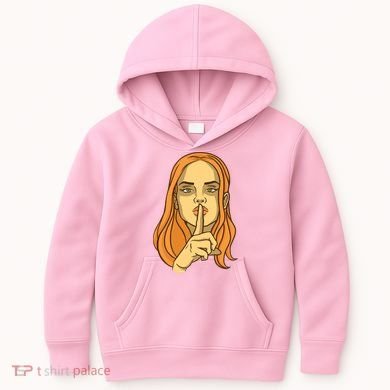 Woman Sushing Kids Hoodie