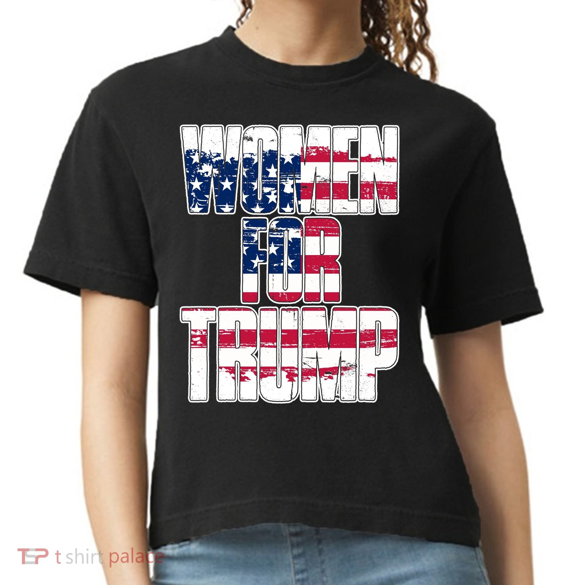 Women For Donald Trump  Comfort Colors Boxy T-Shirt