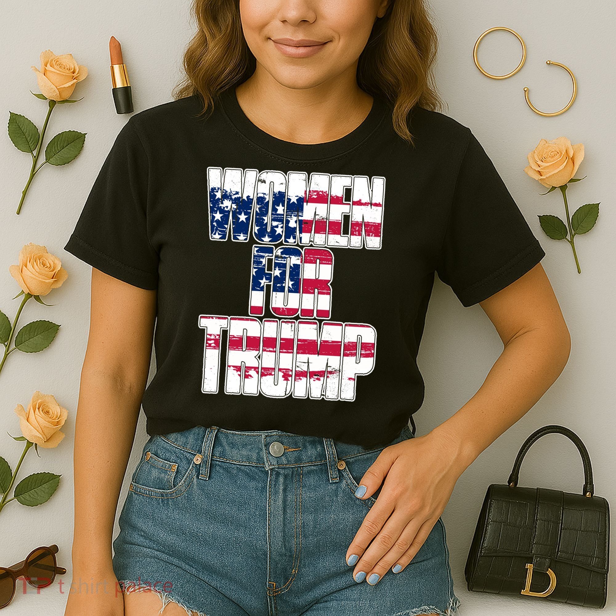 Women For Donald Trump  Comfort Colors Boxy T-Shirt