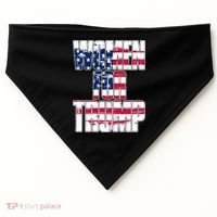 Women For Donald Trump  USA-Made Doggie Bandana thumb 0