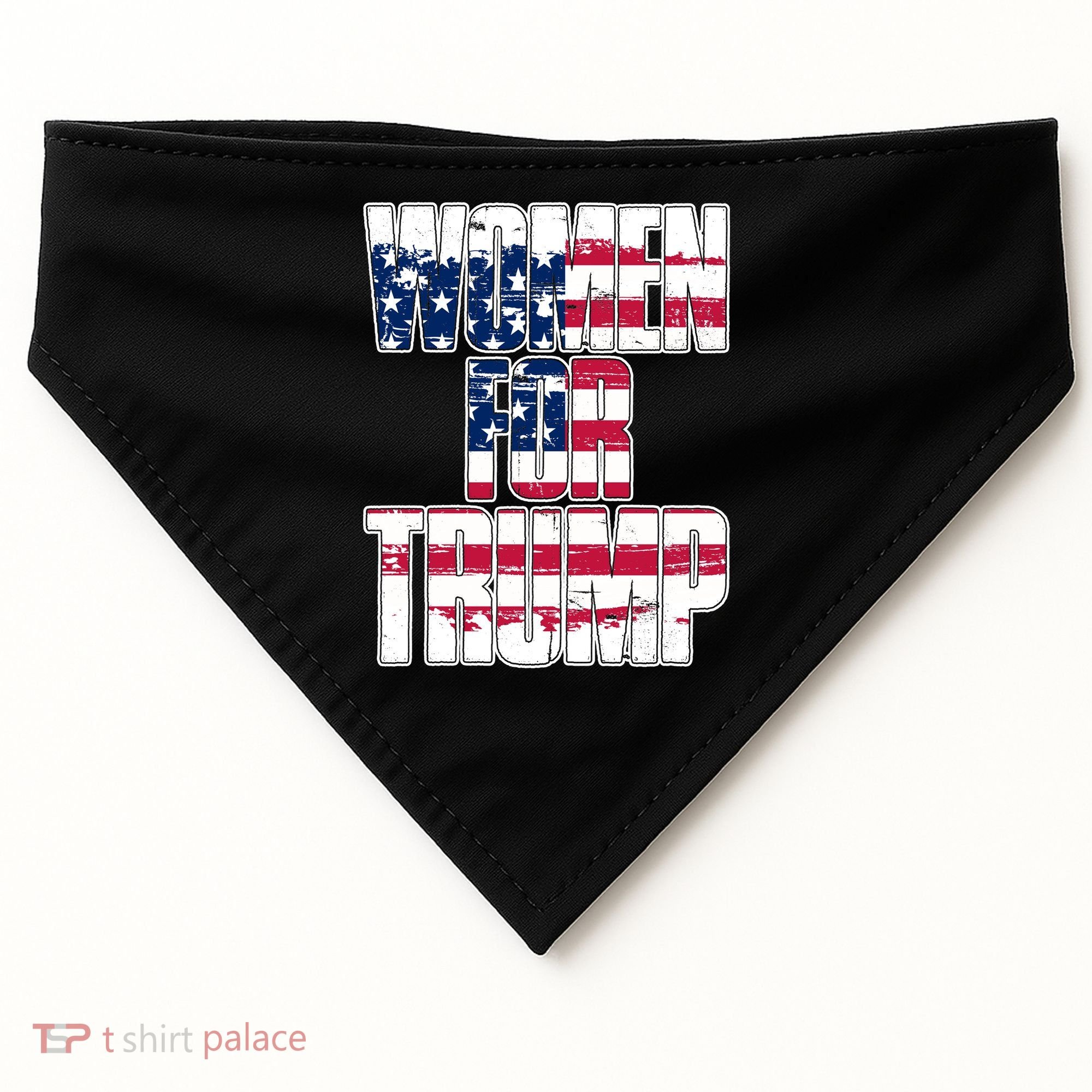 Women For Donald Trump  USA-Made Doggie Bandana