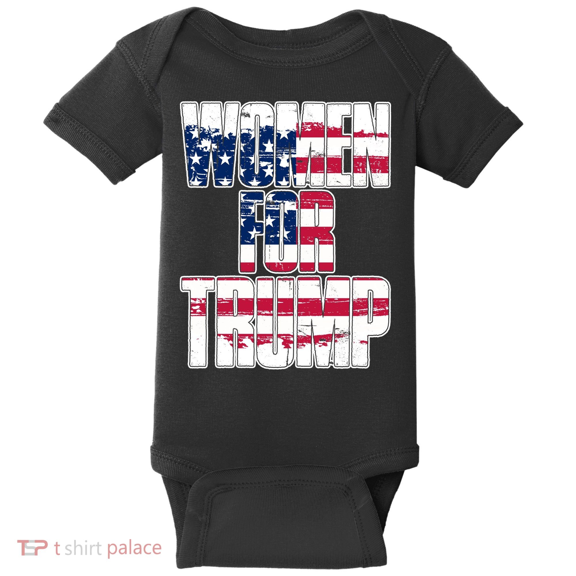 Women For Donald Trump  Baby Bodysuit