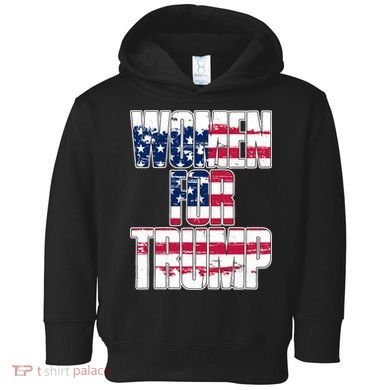 Women For Donald Trump  Toddler Hoodie