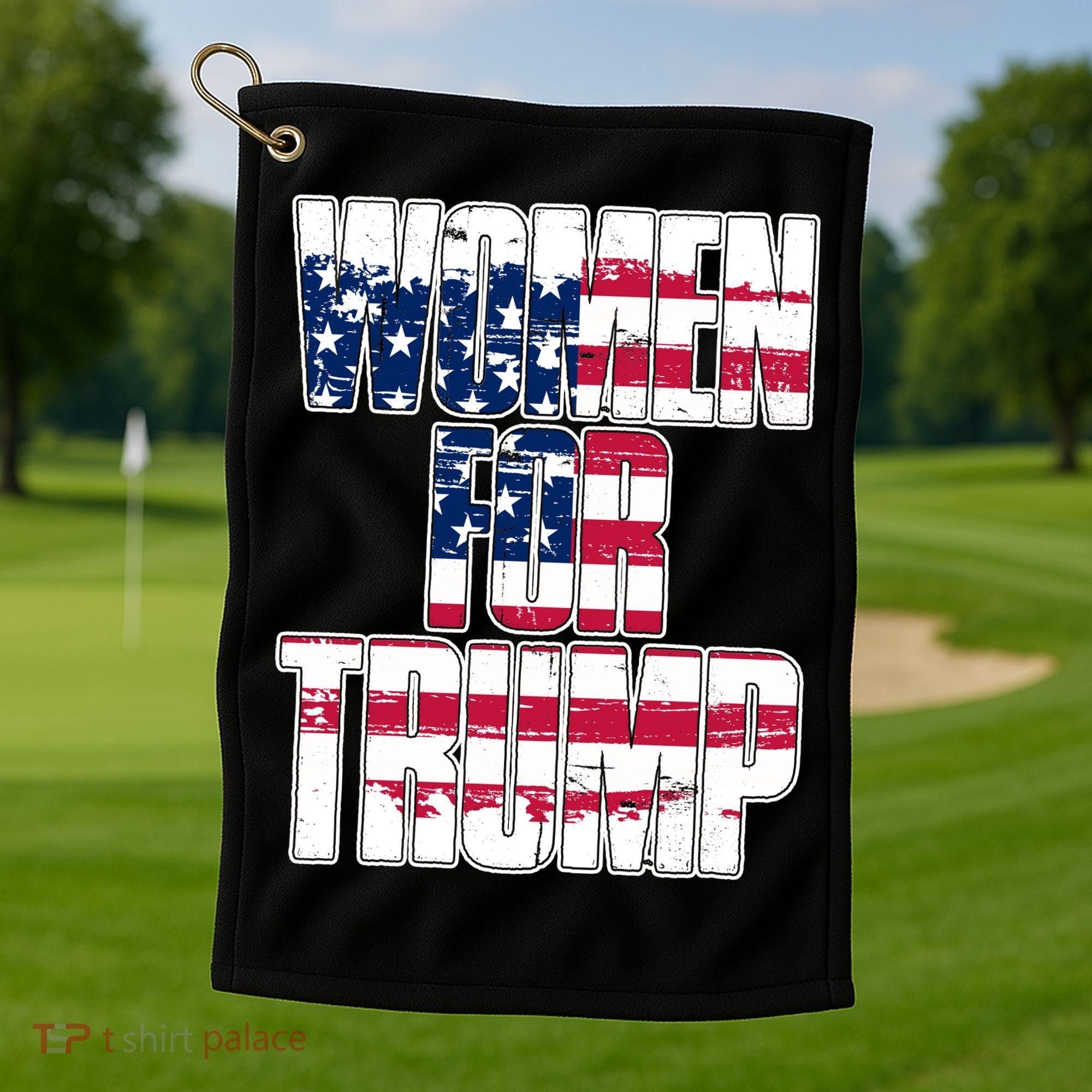 Women For Donald Trump  Golf Towel