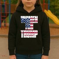 Women For Donald Trump  Kids Hoodie thumb 3