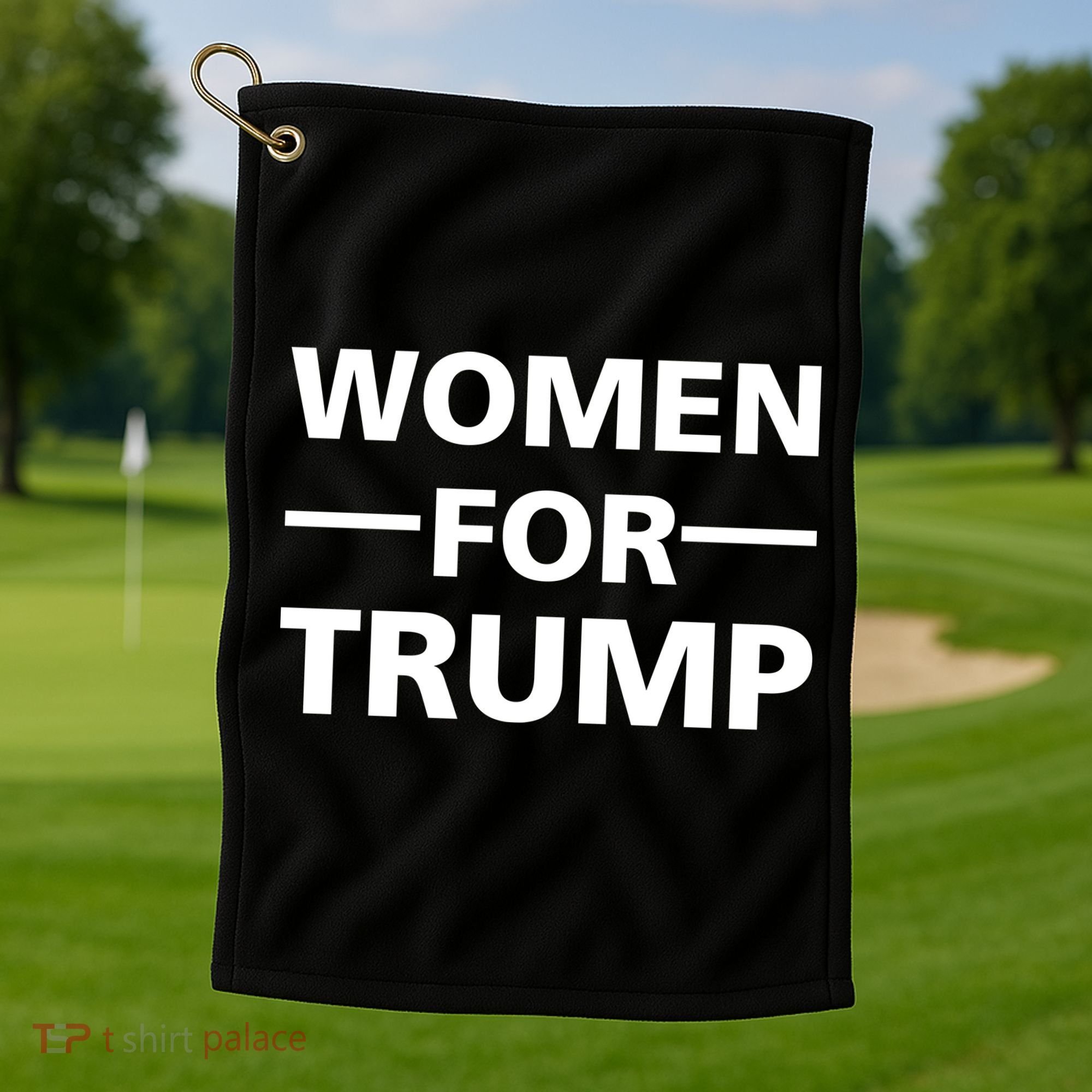 Women For Trump Golf Towel