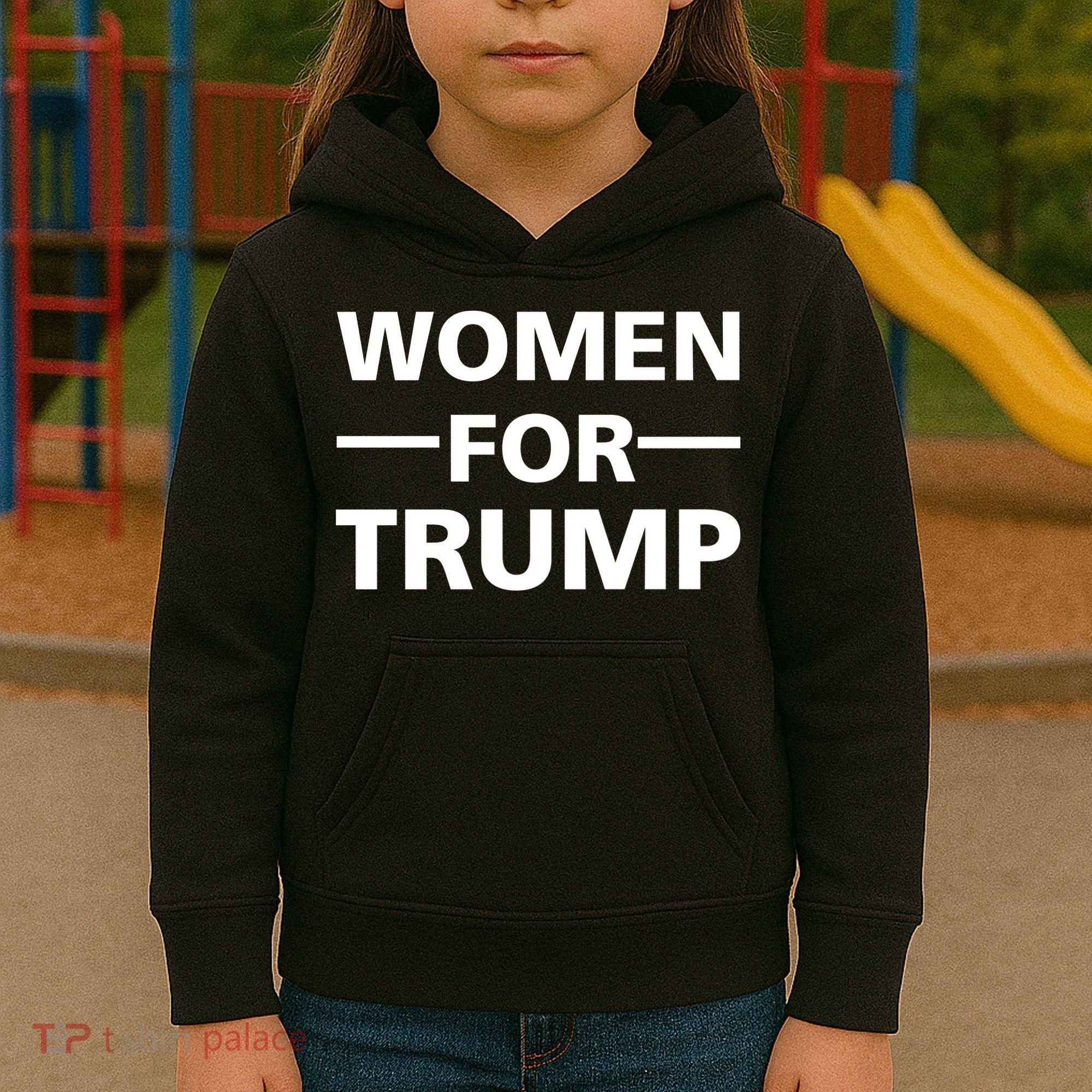 Women For Trump Kids Hoodie