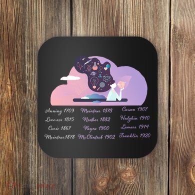 Women Of Science Coaster