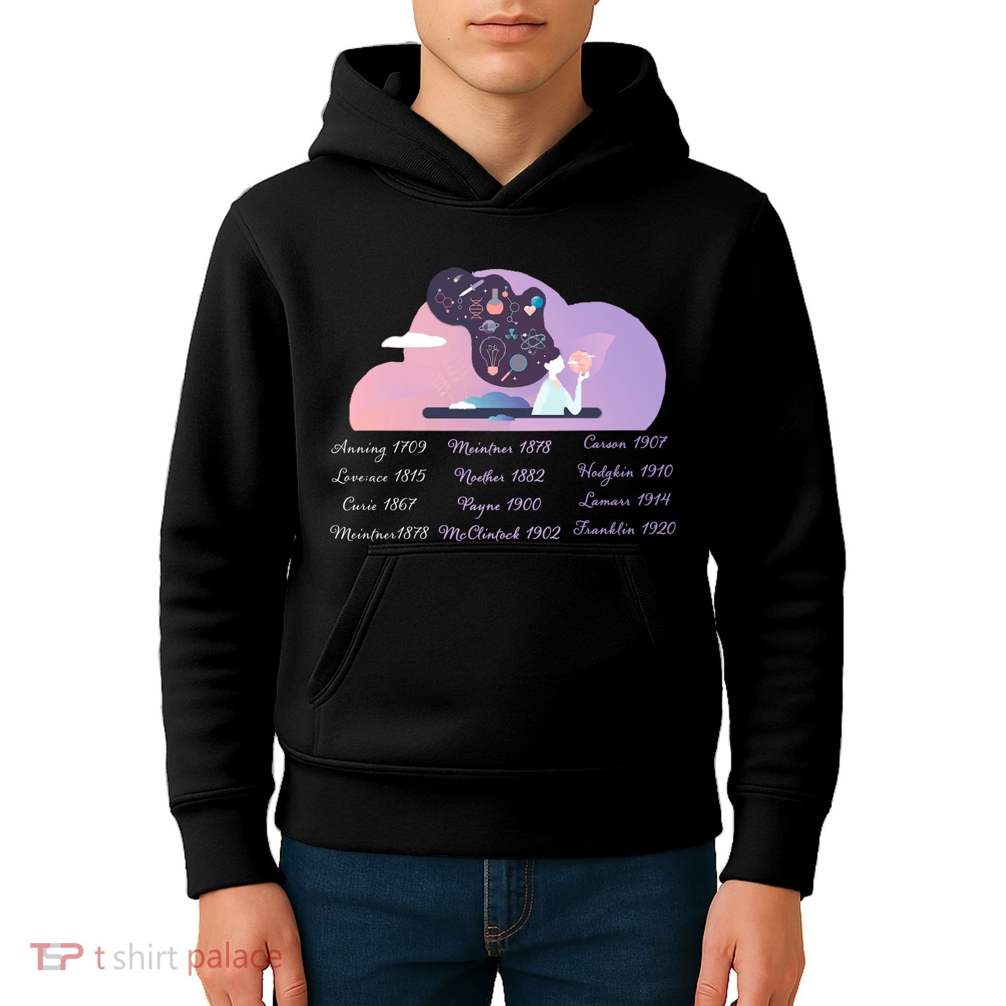 Women Of Science Kids Hoodie
