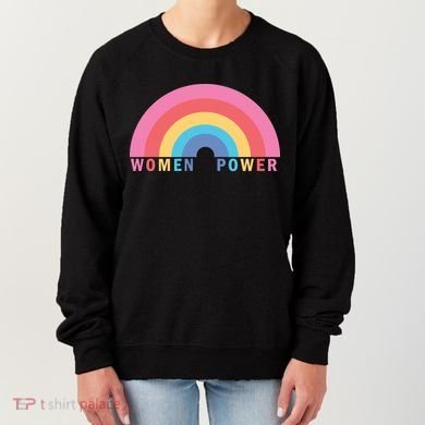 Women Power Rainbow Women's Sweatshirt