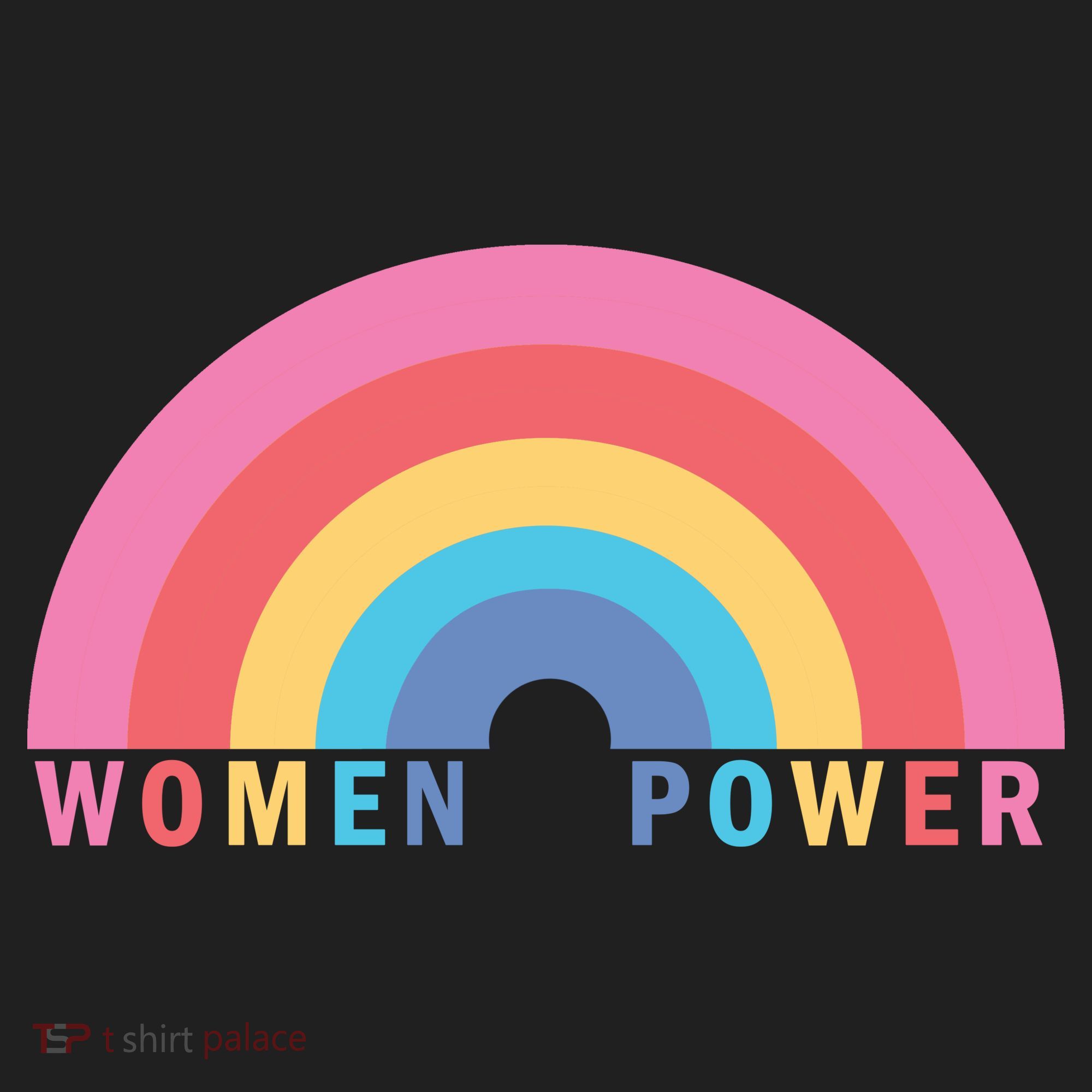 Women Power Rainbow Women's Sweatshirt