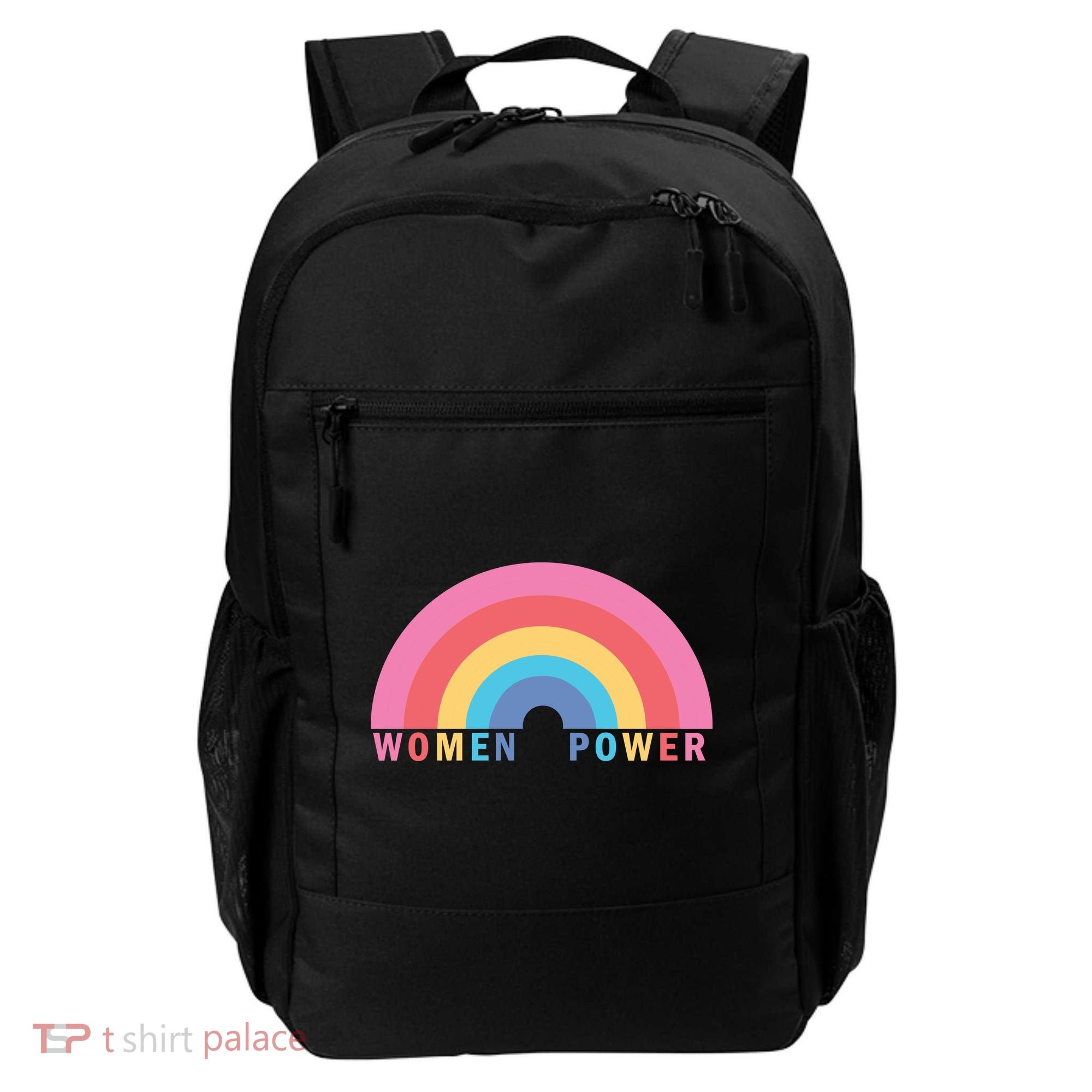 Women Power Rainbow Backpack