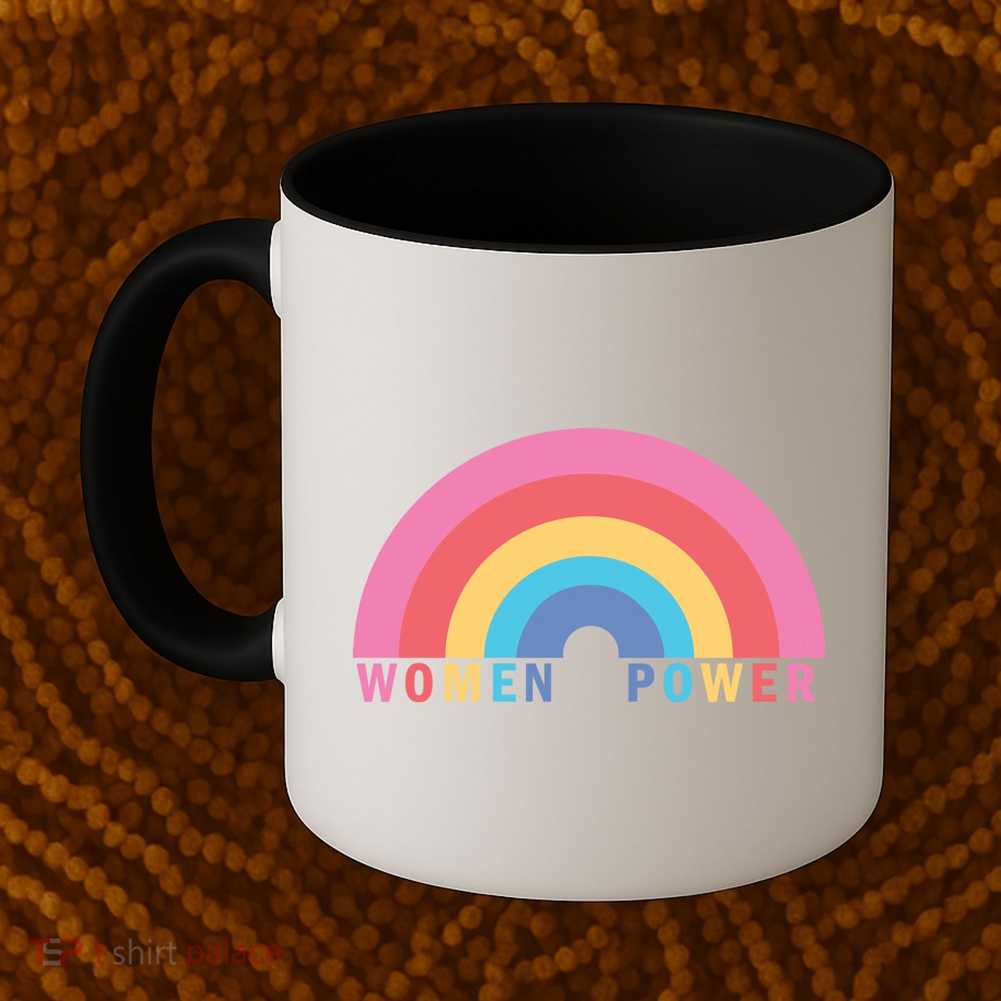 Women Power Rainbow Coffee Mug
