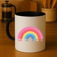 Women Power Rainbow Coffee Mug thumb 4