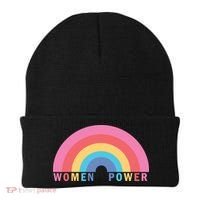 Women Power Rainbow Beanie thumb 0