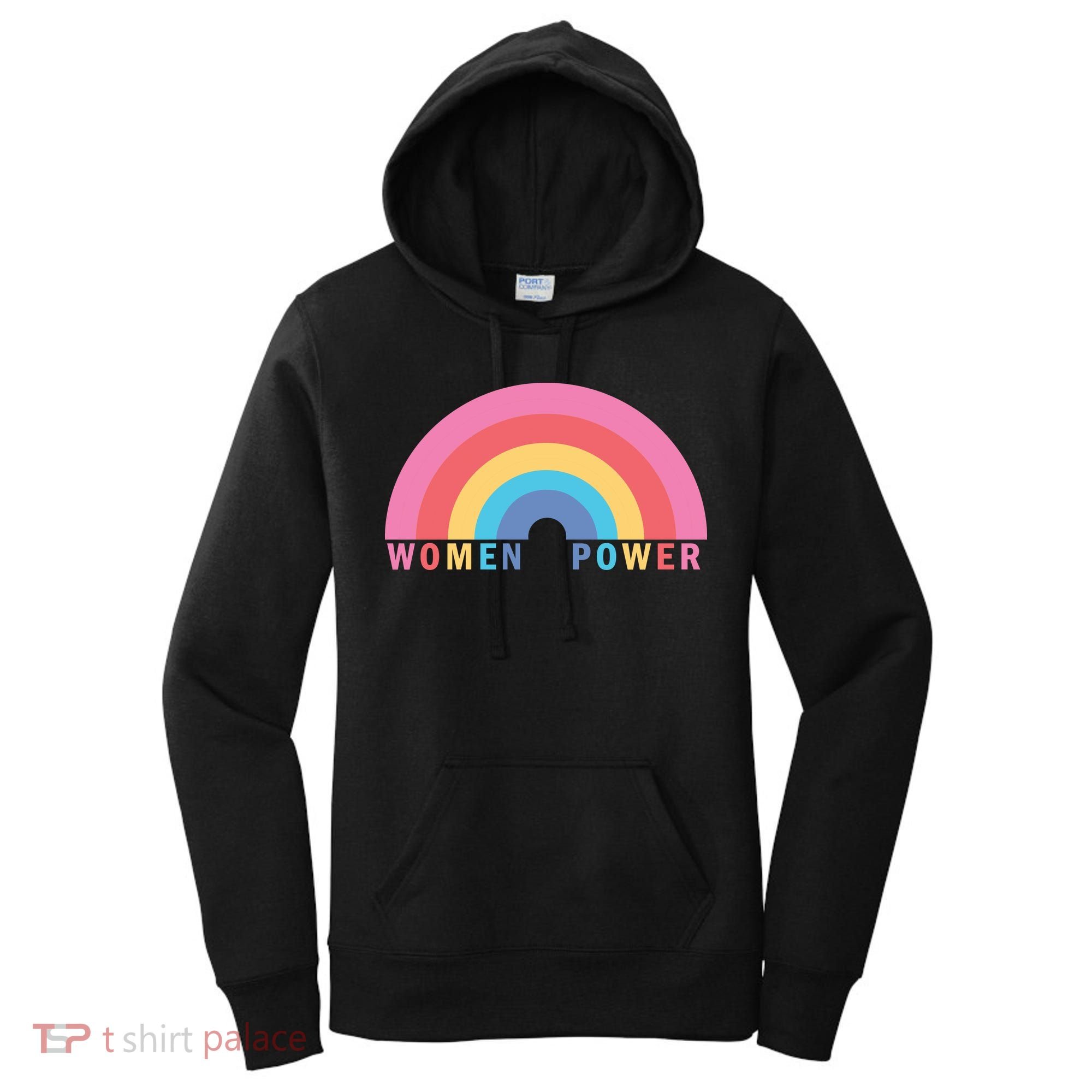 Women Power Rainbow Women's Hoodie