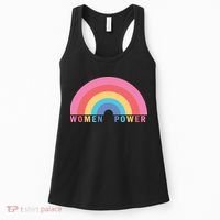 Women Power Rainbow Women's Tank Top thumb 0