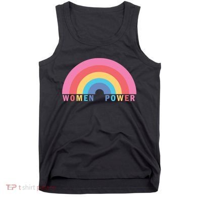 Women Power Rainbow Tank Top