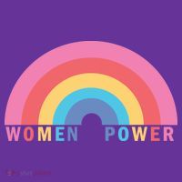 Women Power Rainbow Hoodie thumb 2