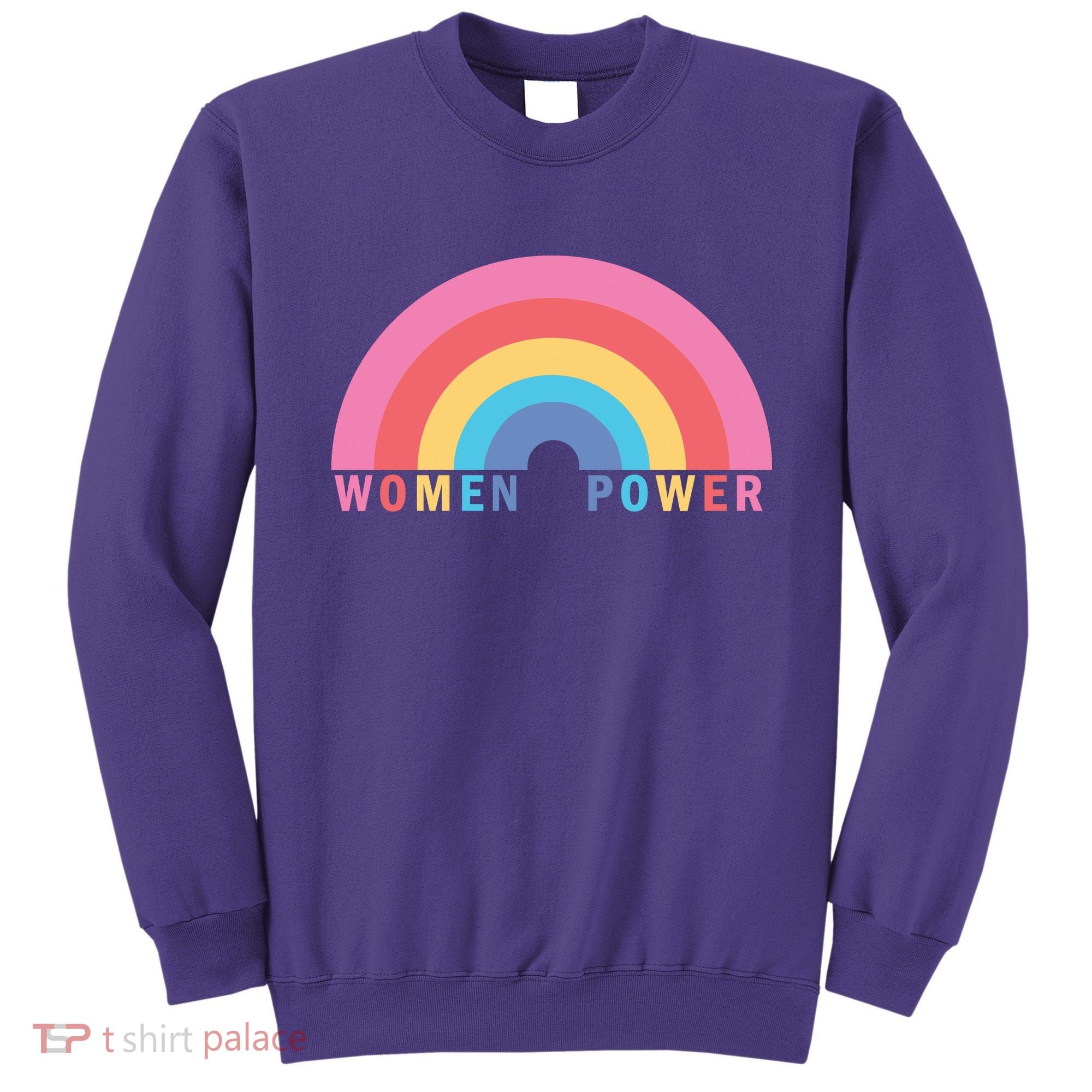 Women Power Rainbow Sweatshirt