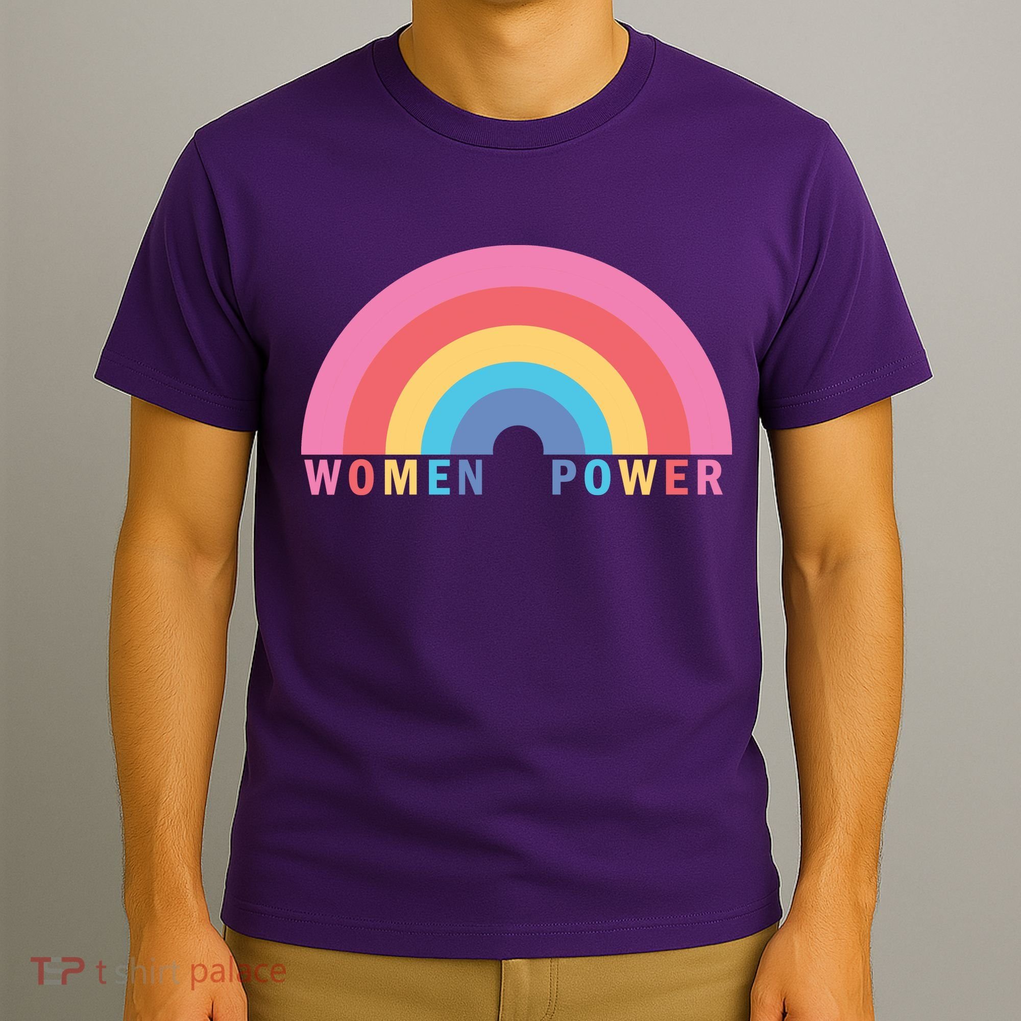 Women Power Rainbow T-Shirt