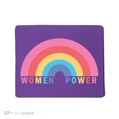 Women Power Rainbow Mousepad