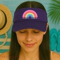 Women Power Rainbow Visor thumb 2