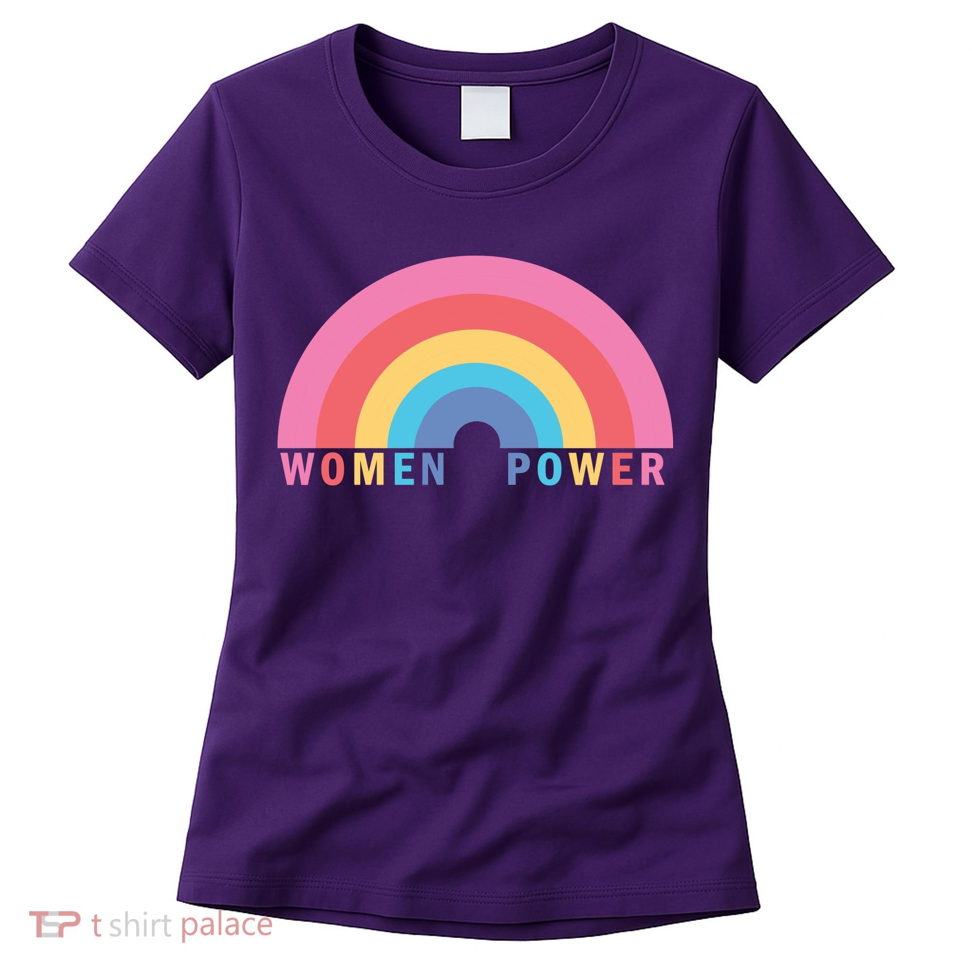 Women Power Rainbow Women's T-Shirt