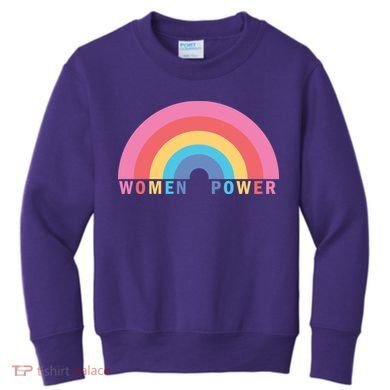 Women Power Rainbow Kids Sweatshirt