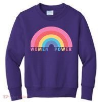 Women Power Rainbow Kids Sweatshirt thumb 0