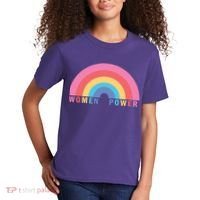 Women Power Rainbow Kids T-Shirt thumb 2