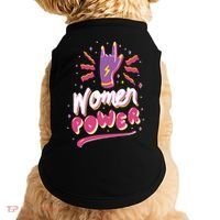Women Power Rock Doggie Tank thumb 0