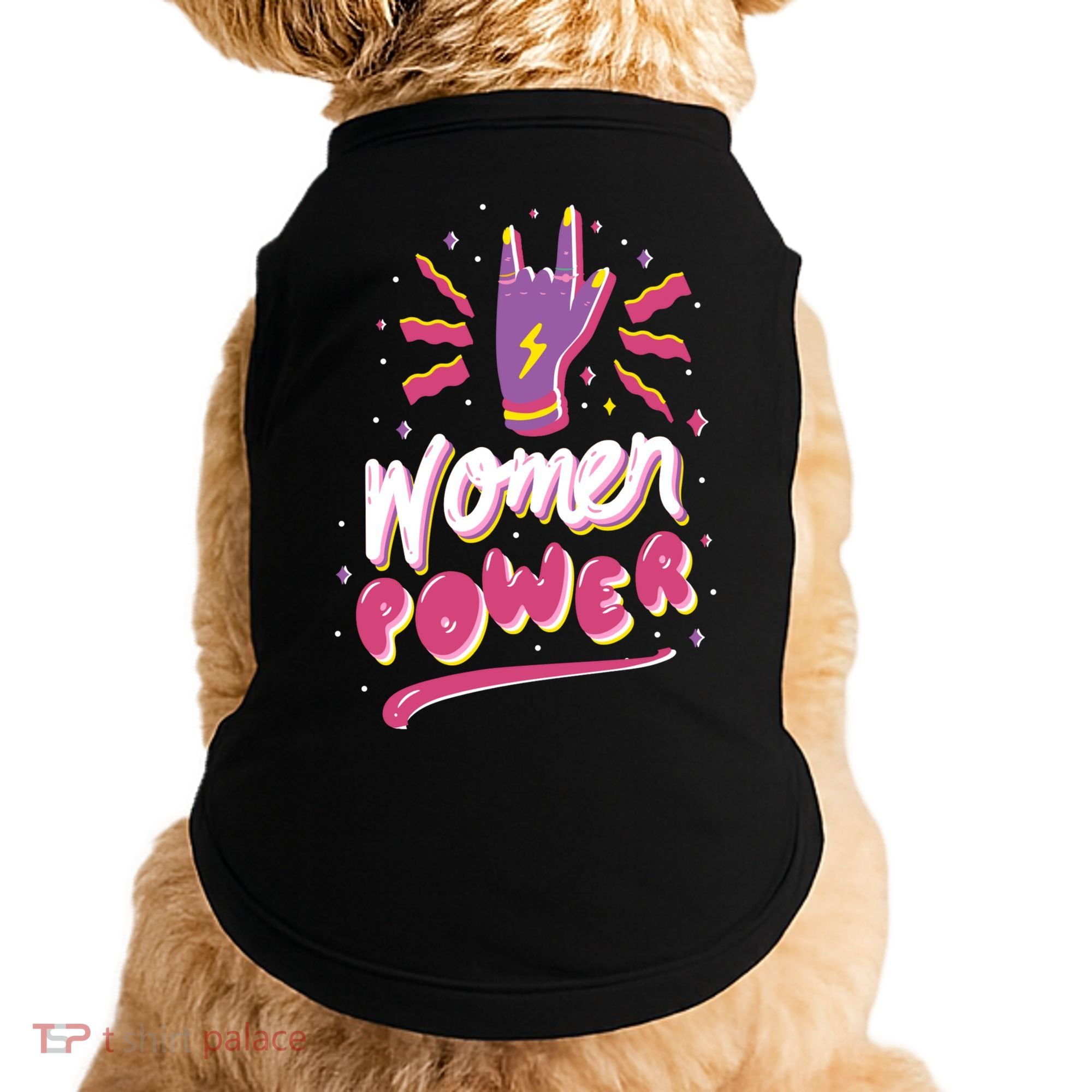 Women Power Rock Doggie Tank