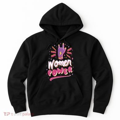 Women Power Rock Hoodie