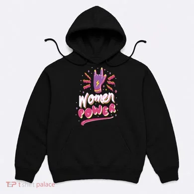 Women Power Rock Hoodie