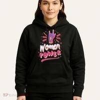 Women Power Rock Hoodie thumb 5