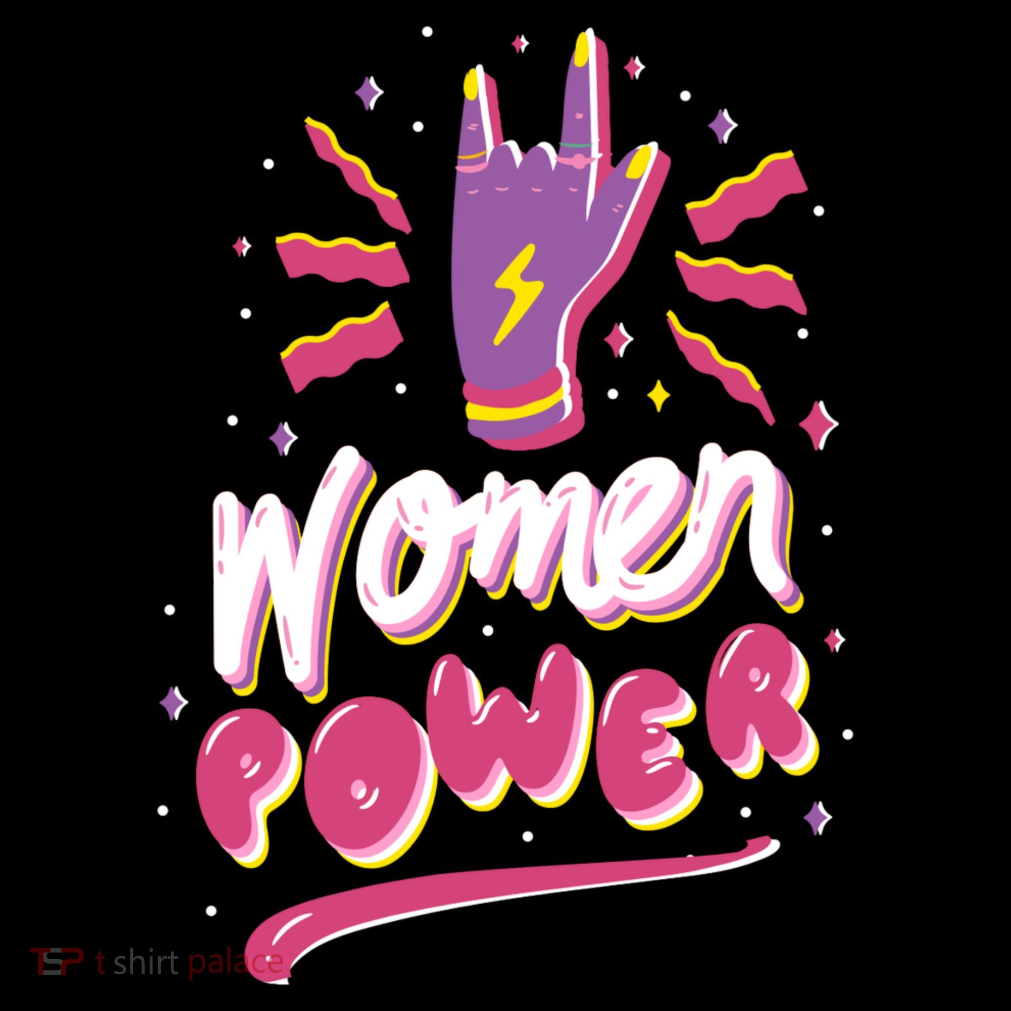 Women Power Rock Hoodie