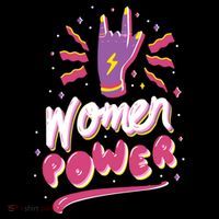 Women Power Rock Button thumb 1