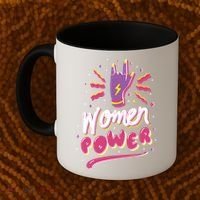Women Power Rock Coffee Mug thumb 2