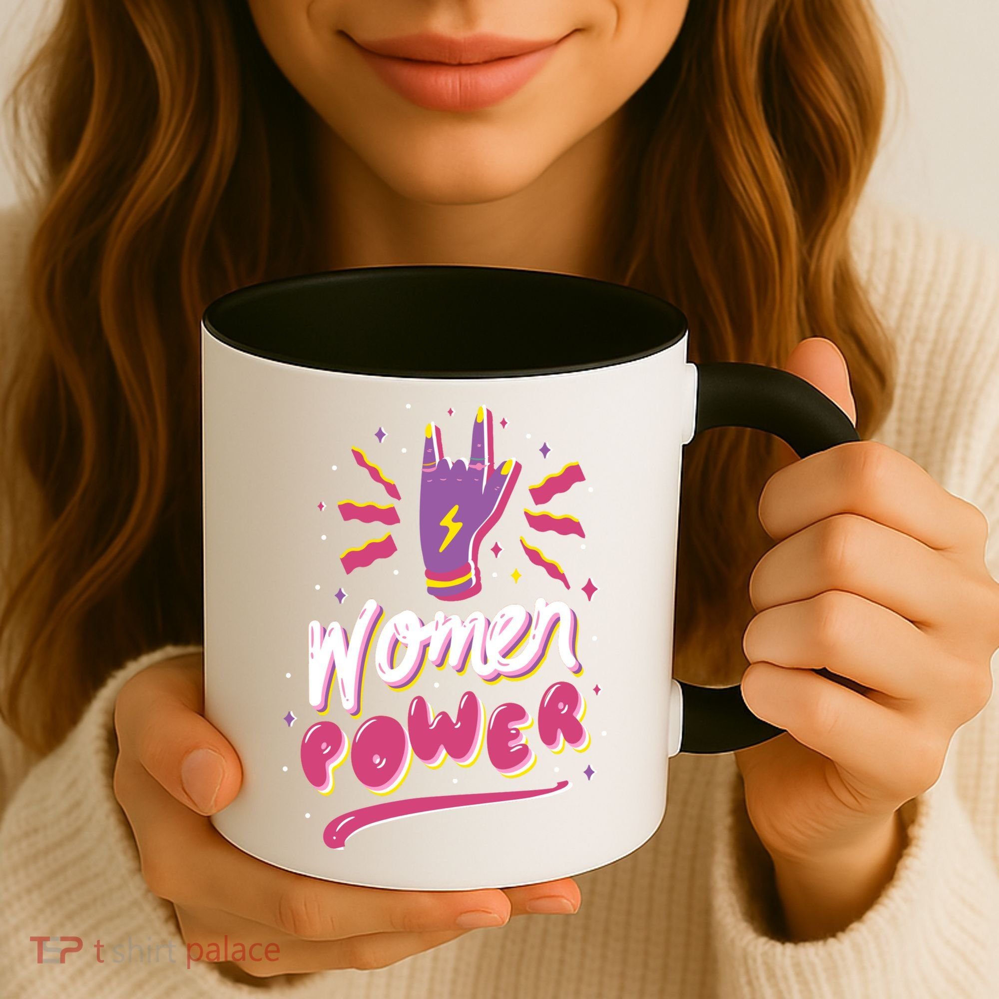 Women Power Rock Coffee Mug