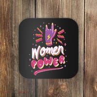 Women Power Rock Coaster thumb 0