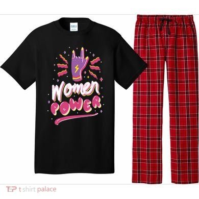 Women Power Rock Pajama Set