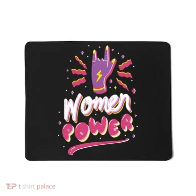 Women Power Rock Mousepad
