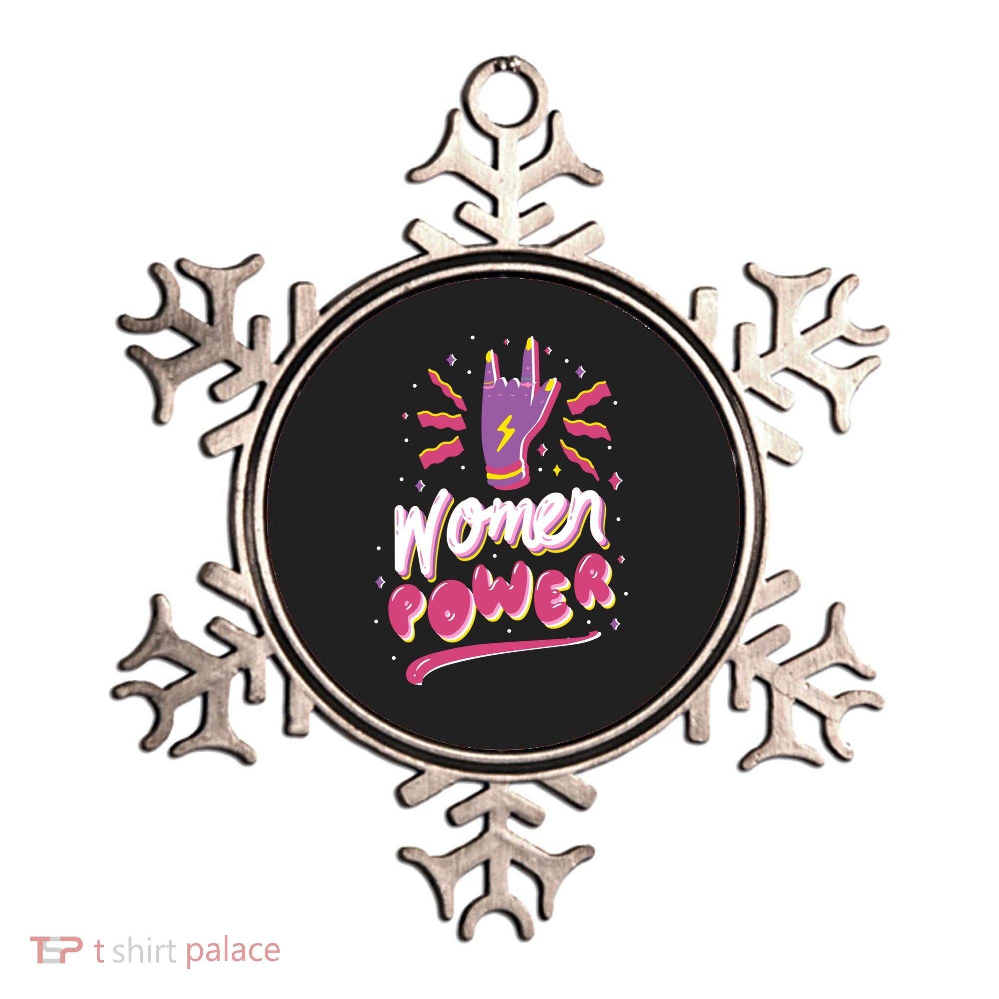 Women Power Rock Ornament